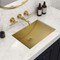 Ruvati Push Pop-up Drain for Bathroom Sinks without Overflow Satin Brass Matte Gold RVA5103GG - alternate 3